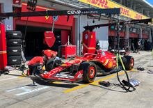 F1. GP Imola 2024. In pista la nuova SF-24 EVO di Leclerc e Sainz: i dettagli degli aggiornamenti