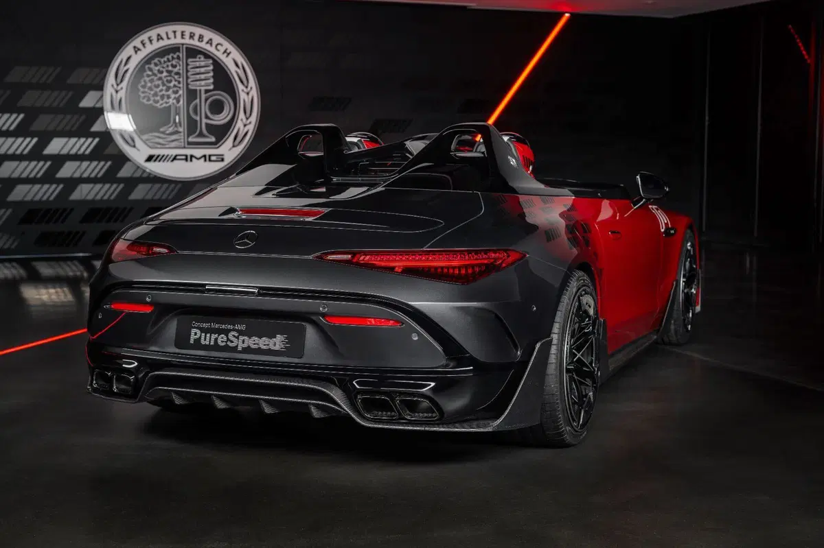 Mercedes AMG PureSpeed, la concept di ispirazione F1 debutta a Monaco (5)
