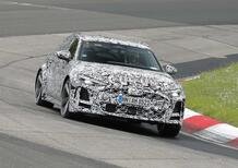 Audi RS5: le foto spia del prototipo al Nurburgring 