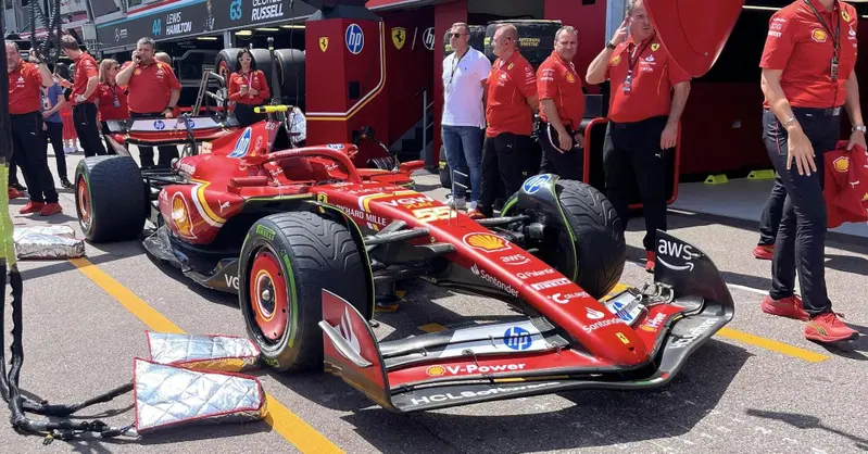 F1. Ferrari, nuova ala posteriore per il Gran Premio di Monaco