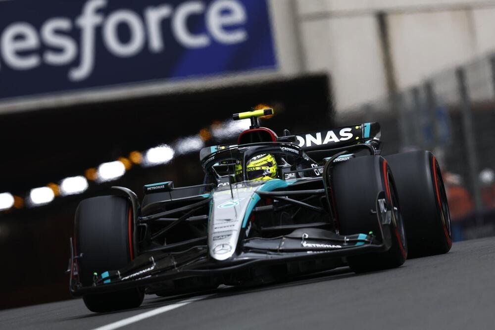 F1, FP3 GP Monaco - Lewis Hamilton