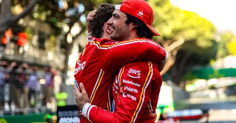 F1. GP Monaco, Carlos Sainz: "Felice di condividere questo podio con Leclerc"