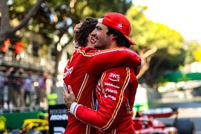 F1. GP Monaco, Carlos Sainz: &quot;Felice di condividere questo podio con Leclerc&quot;