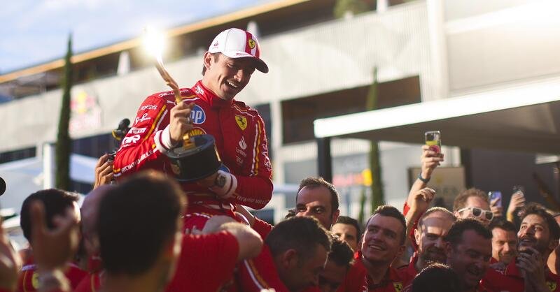 F1. La festa Ferrari per la vittoria del GP di Monaco di Charles Leclerc, nel nome di pap&agrave; Herv&eacute; e Jules Bianchi