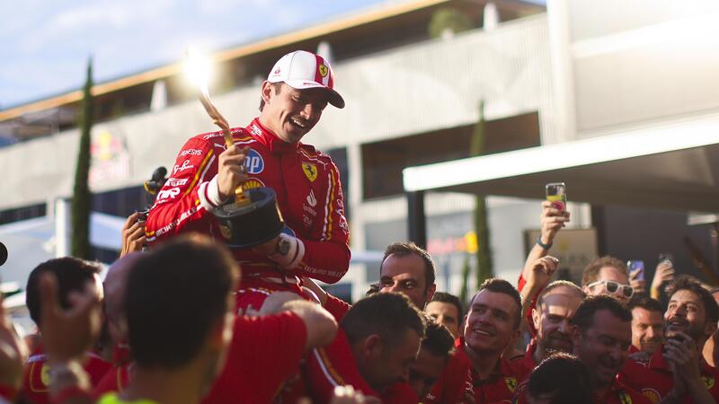 F1. La festa Ferrari per la vittoria del GP di Monaco di Charles Leclerc, nel nome di pap&agrave; Herv&eacute; e Jules Bianchi