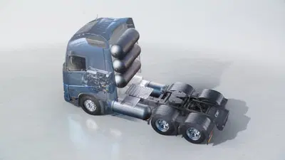 Volvo: il TIR a idrogeno &egrave; pronto anche se il motore &egrave; "vecchia scuola"