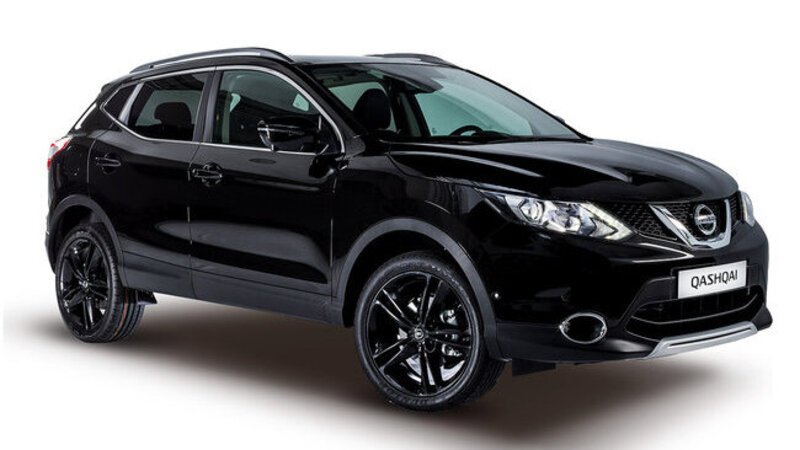 Nissan Qashqai Black Edition: &quot;all black&quot; in 3.360 esemplari