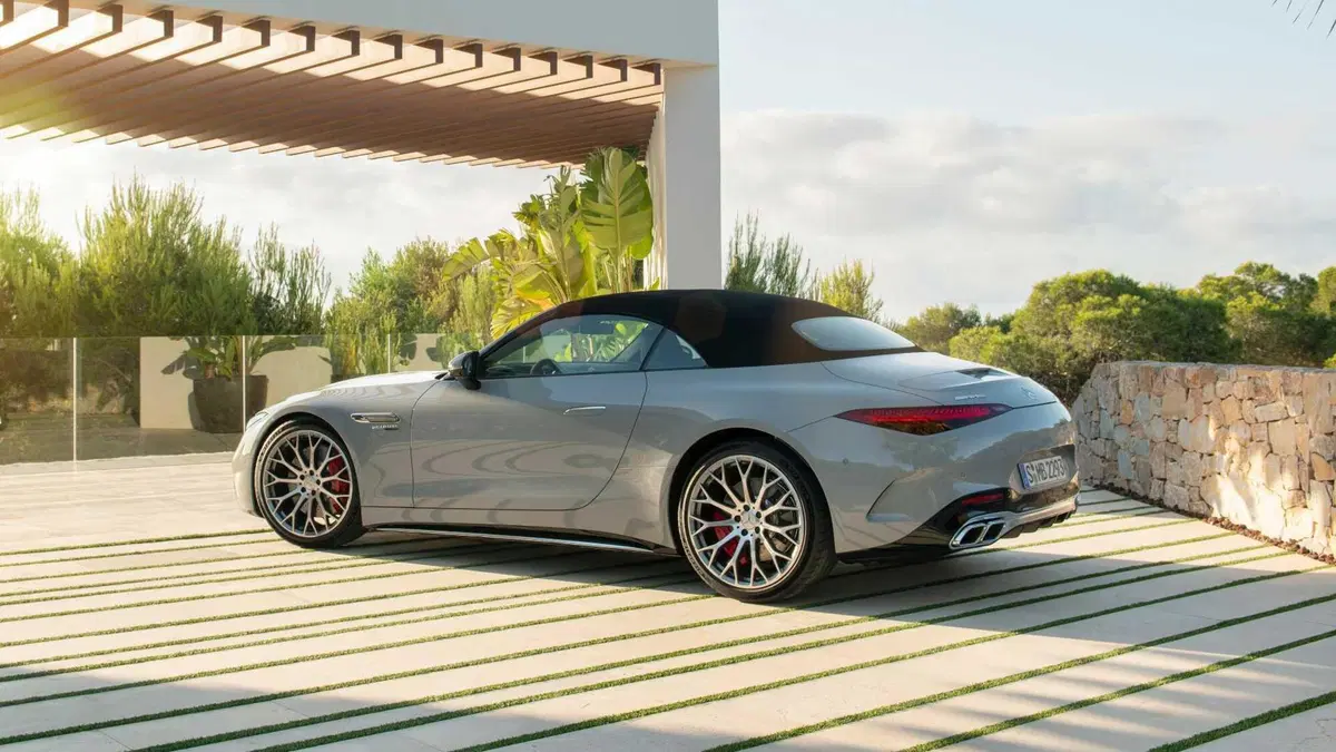 Mercedes-Benz SL 55 AMG 4M+ Tribute Edition Argento/Rosso Premium Plus (3)