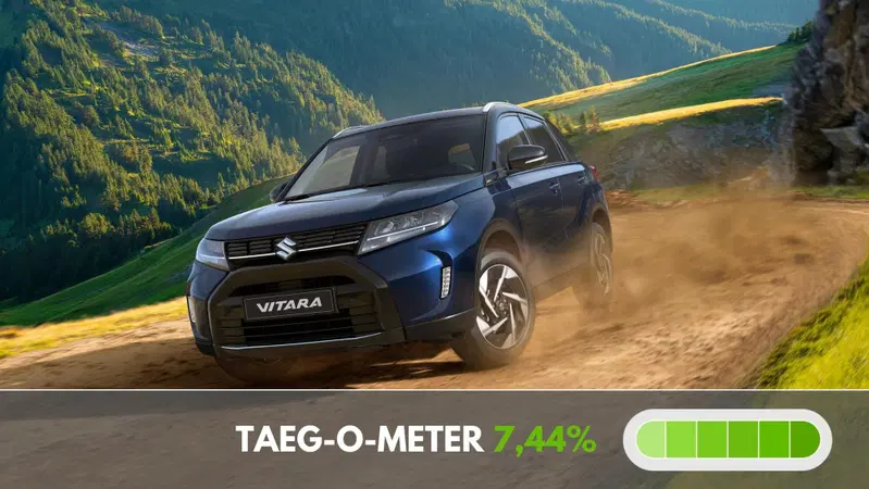 Suzuki, l'imbarazzo della scelta con gli incentivi. Per Vitara l'ibrido &egrave; a 199 euro al mese
