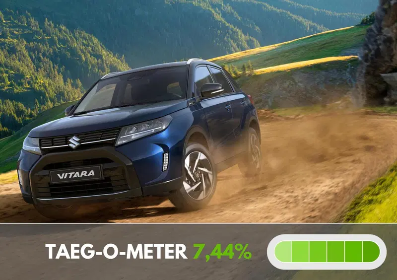 Suzuki, l'imbarazzo della scelta con gli incentivi. Per Vitara l'ibrido &egrave; a 199 euro al mese
