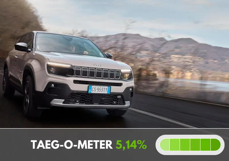 Jeep Avenger per tre anni a 149 euro al mese. E l'elettrico &egrave; senza anticipo