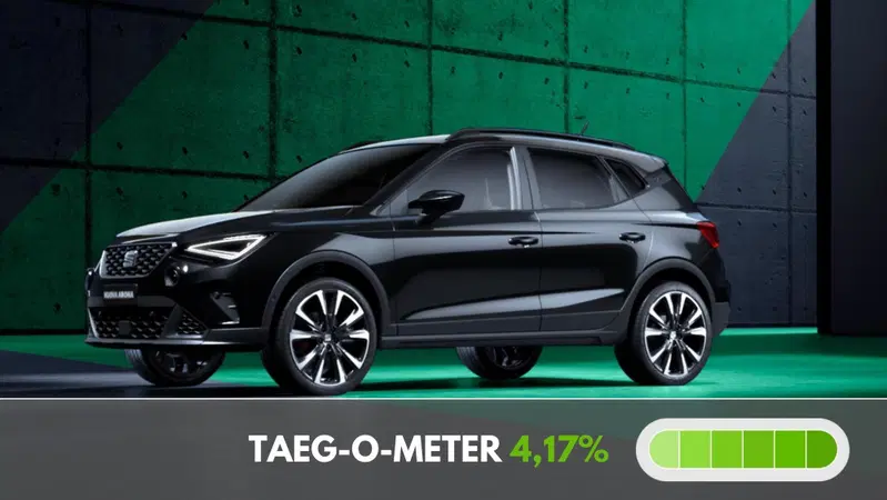 Seat Arona Black Edition, l'offerta per non mandare in rosso il conto in banca