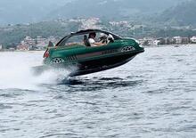 Abarth finisce in mare... e fila come un razzo