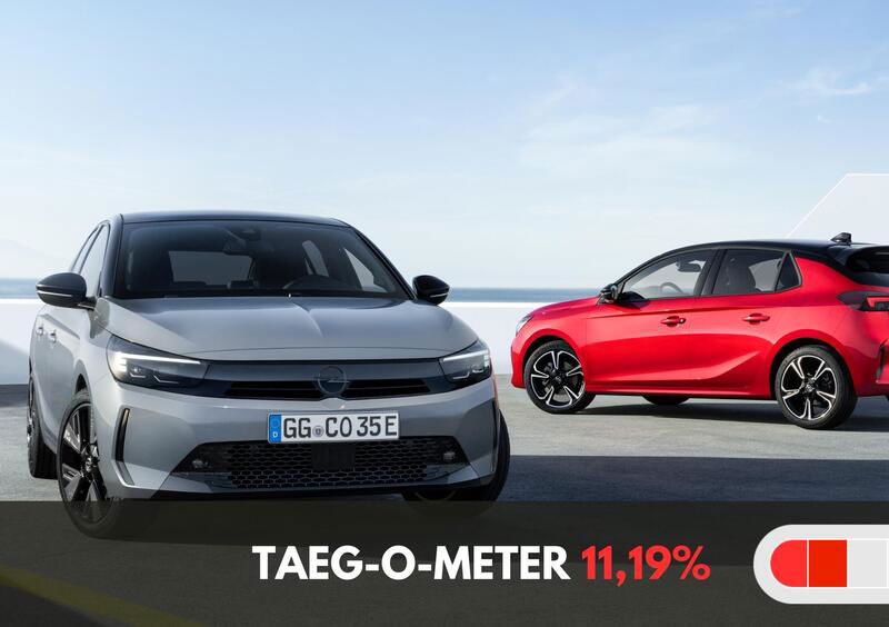 Opel Corsa la promozione con gli incentivi &egrave; con finanziamento senza anticipo