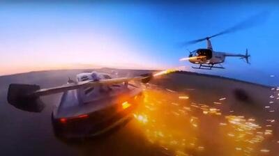Sparare razzi da un elicottero ad una Lamborghini &egrave; illegale, anche se sei uno youtuber (stupido)