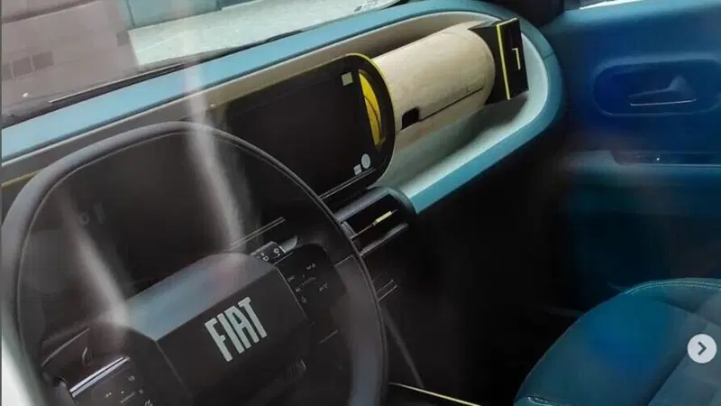 Fiat Grande Panda: ecco le prime foto "rubate" degli interni