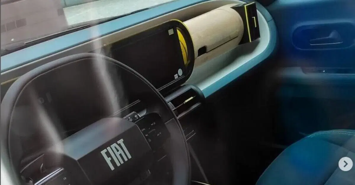 Fiat Grande Panda: ecco le prime foto "rubate" degli interni