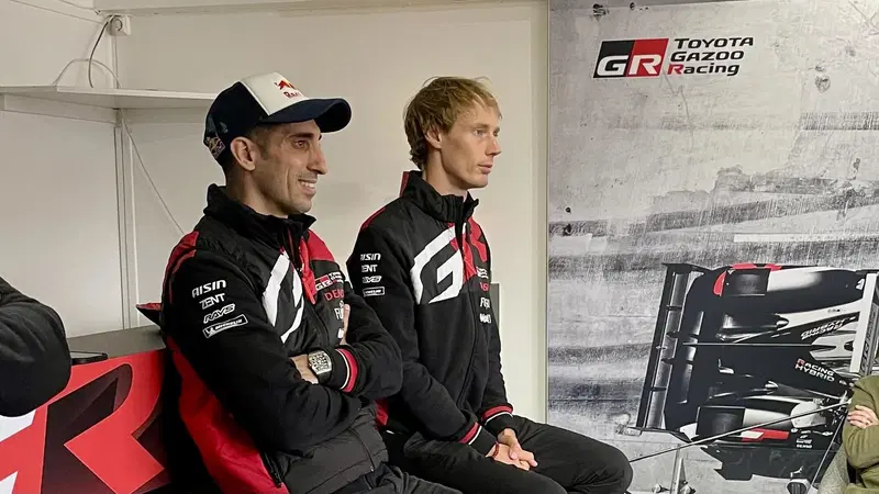 Sebastien Buemi e Brendon Harthley