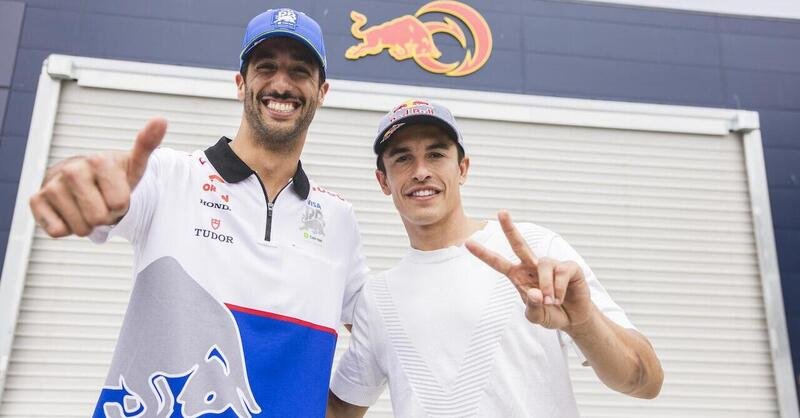 F1. Daniel Ricciardo vs Marc Marquez: ecco cosa hanno fatto alla vigilia del GP di Spagna