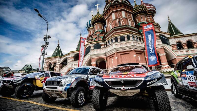 SWR16 Telex. Silk Way Rally 2016. Saluti dalla Piazza Rossa