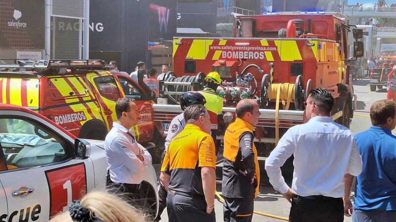 Formula 1. Incendio nel paddock del Gran Premio di Spagna 2024: ecco cosa sta succedendo