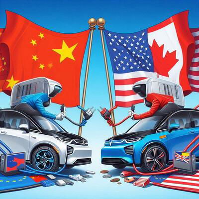 Anche il Canada si prepara a dazi pi&ugrave; pesanti sulle auto elettriche cinesi