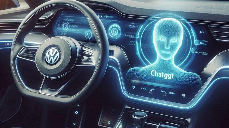 Volkswagen: l&#039;Intelligenza Artificiale di ChatGPT arriva su tutta la gamma