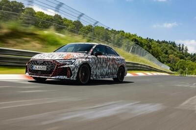 Audi RS3: nuovo record al Nurburgring, ha battuto la BMW M2