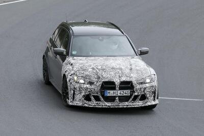 BMW M3 CS Touring: le foto spia svelano il nuovo restyling
