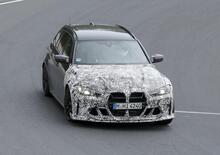 BMW M3 CS Touring: le foto spia svelano il nuovo restyling