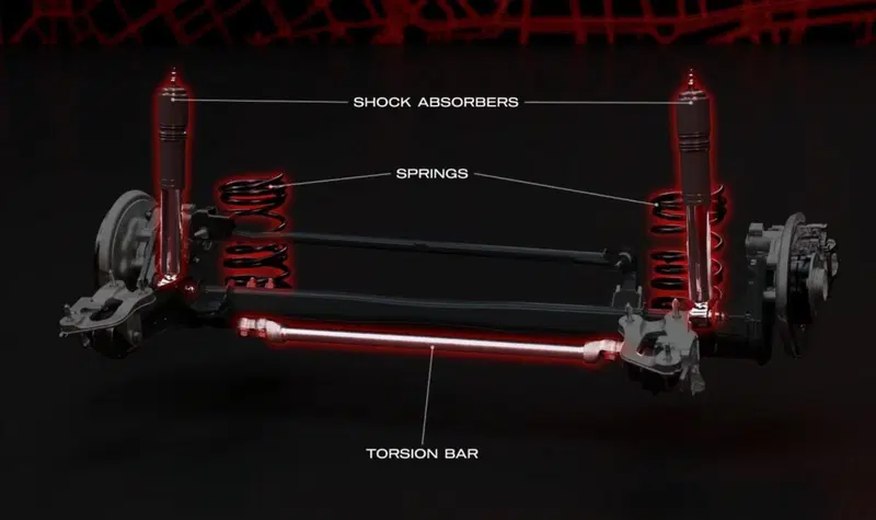 Alfa Romeo Junior Veloce: il ponte rigido posteriore