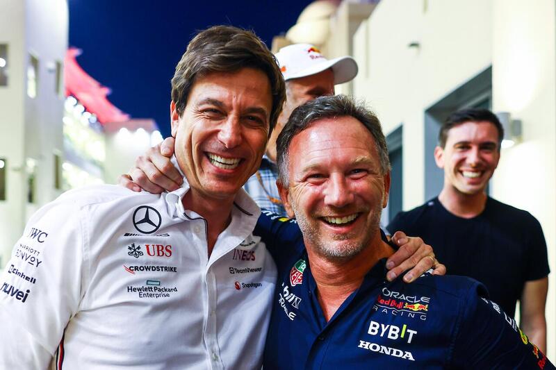 Christian Horner e Toto Wolff