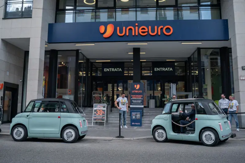 Le Fiat Topolino all'Uniero