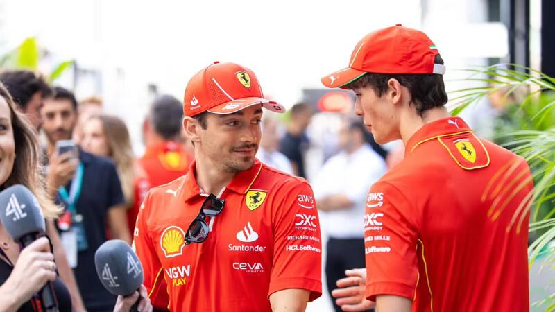 F1. Leclerc: &quot;Bearman potr&agrave; contare sempre sui miei consigli. La FDA forma piloti al 100%&quot;