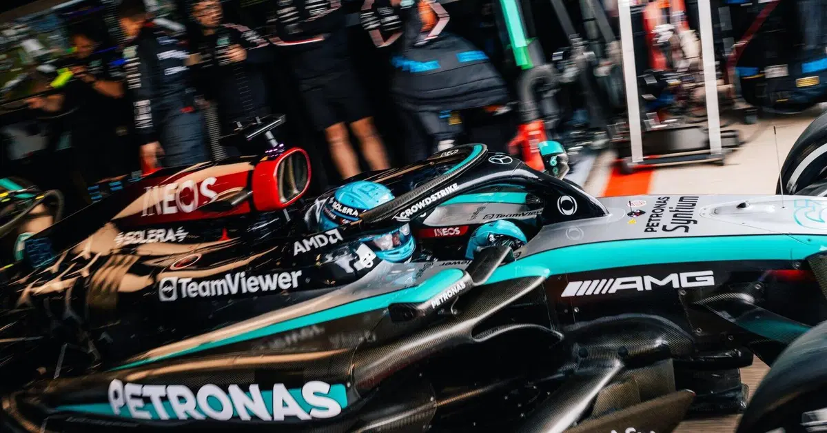 F1. GP Gran Bretagna, Russell: "Siamo competitivi e abbiamo diverse strategie aperte per la gara"