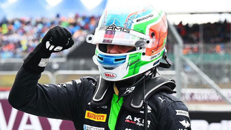 Kimi Antonelli dopo la prima vittoria in Formula 2: &ldquo;Mi sono tolto un grande peso dalle spalle&rdquo;