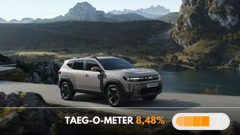 La nuova Dacia Duster GPL &egrave; incentivabile, e il finanziamento parte con 1.700 euro d'anticipo
