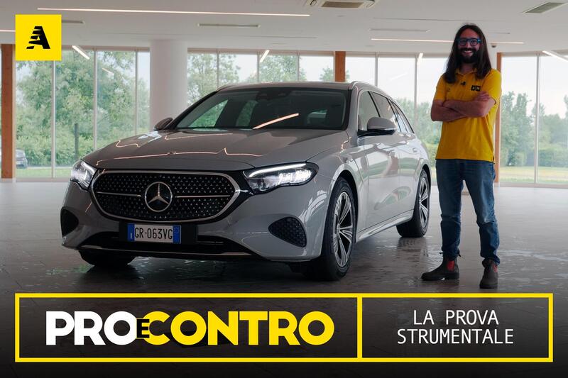 Nuova Mercedes CLASSE E SW (diesel &egrave; al TOP) | PROVA STRUMENTALE - PRO e CONTRO [VIDEO]