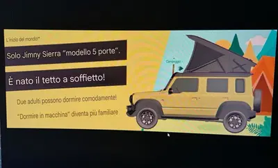 Suzuki: la Jimny Camper e le strategie net-zero