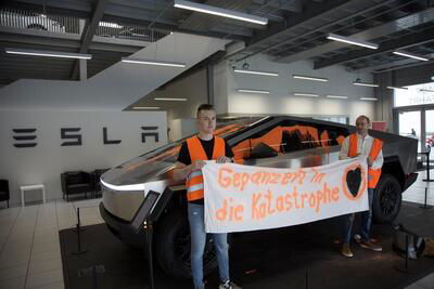 Tesla Cybertruck: i vandali colpiscono di nuovo in Germania