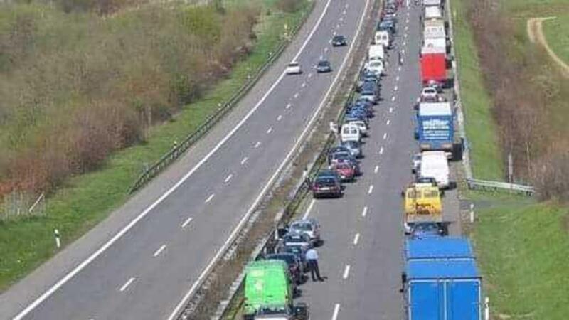 Cosa succede su questa autostrada in Germania?