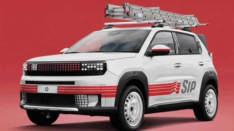 Fiat Grande Panda: le versioni "utility" di Garage Italia Custom, Carabineiri e SIP