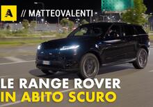 Range Rover Dark Edition: effetto notte (a Milano) per la Evoque, la Velar e la Sport [VIDEO]