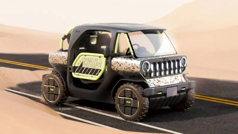 Jeep Dune: la concept elettrica su base Citroen Ami &egrave; intrigante