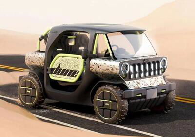 Jeep Dune: la concept elettrica su base Citroen Ami è intrigante