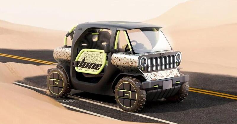 Jeep Dune: la concept elettrica su base Citroen Ami è intrigante