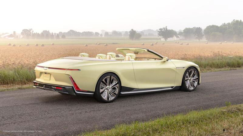 Cadillac Sollei: una concept cabrio elettrica pi&ugrave; rara di una Bluesmobile