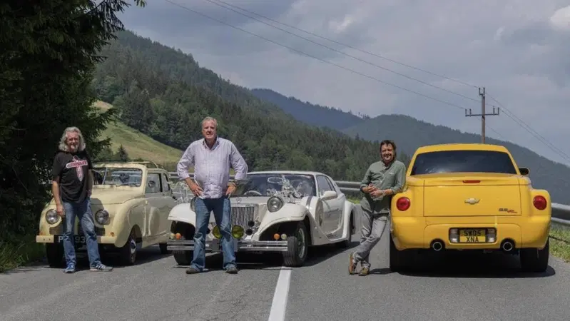 Richard Hammond ha targato la sua Porsche 911 "Dick H" e prende in giro Jeremy Clarkson
