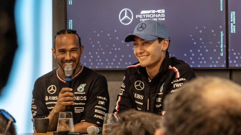 F1. GP Belgio, Hamilton e Russell: &quot;Avremo degli aggiornamenti. Vogliamo lottare con McLaren e Red Bull&quot;