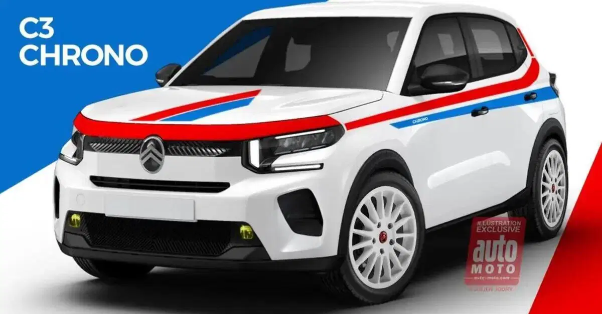 Citroen C3 Chrono 2024: era troppo "seria", Auto-moto la vuole cos&igrave; 